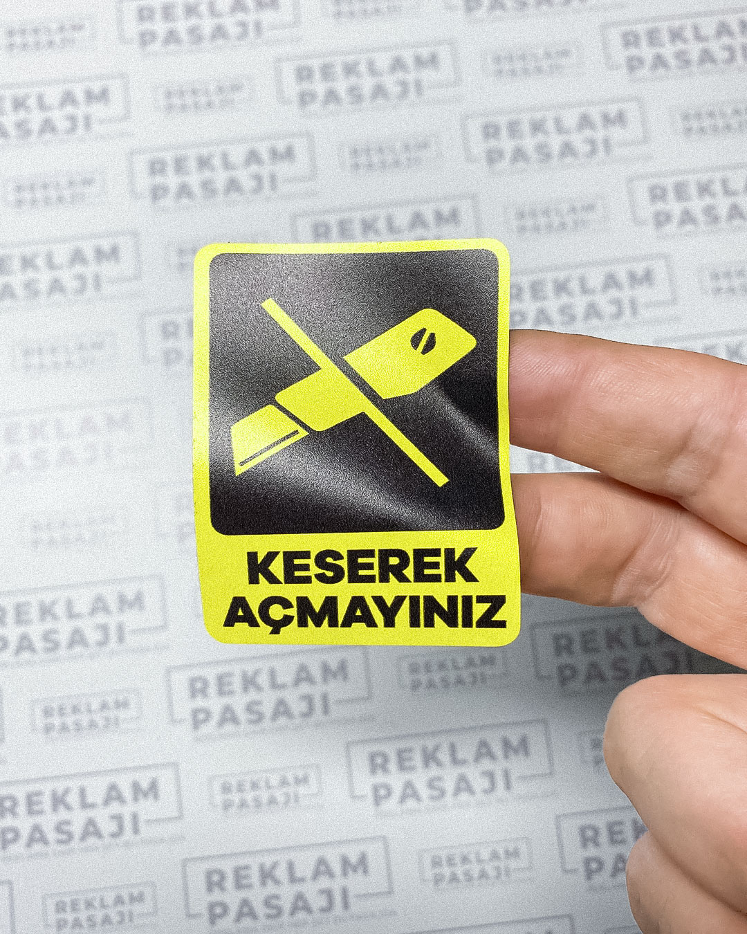 Opak PP Etiket Opak PP Etiket