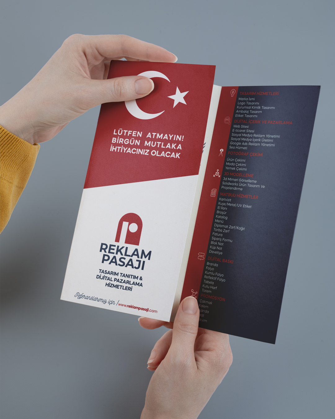 Broşür Tasarımı Broşür Tasarımı