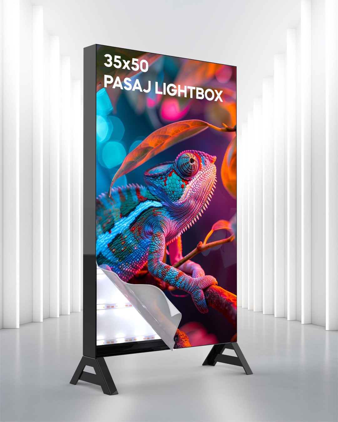 35x50 Tek Taraflı Lightbox